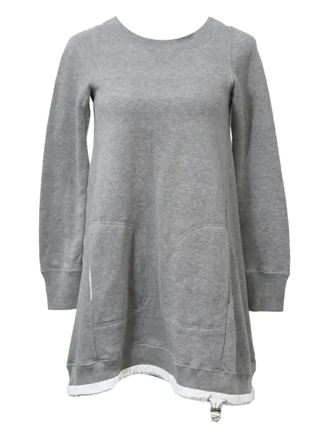 sacai 780 pocket sweater dress Grey NAPPUHKCL451364W