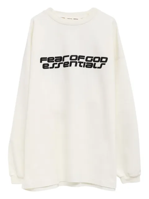 FEAR OF GOD ESSENTIALS Ponte 90s long-sleeve T-shirt Neutrals 125HO254543F