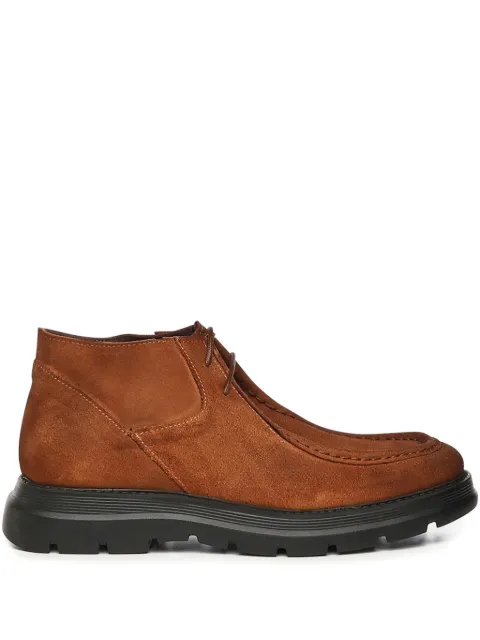 Giuliano Galiano suede lace-up boots Brown CAVIARCAMOSCIOTABACCO