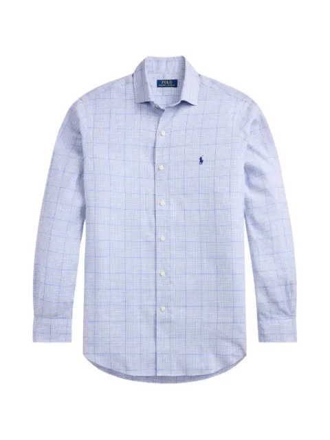 Polo Ralph Lauren check-pattern shirt Blue 710B16695001