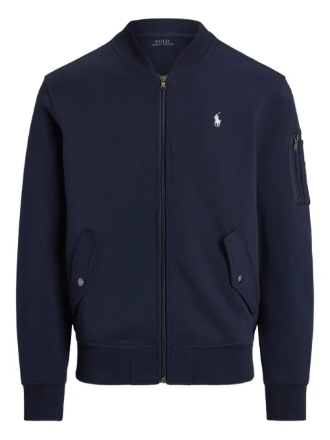 Polo Ralph Lauren zip-up embroidered bomber-style sweatshirt Blue 710881521007