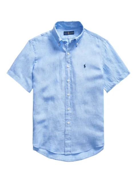 Polo Ralph Lauren button-down short-sleeve shirt Blue 710978217001