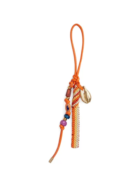 Polo Ralph Lauren bead-embellishment keyring Orange 427P01452001