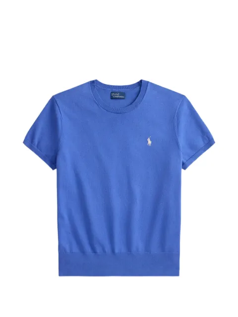 Polo Ralph Lauren short-sleeve knit top Blue 211971872500
