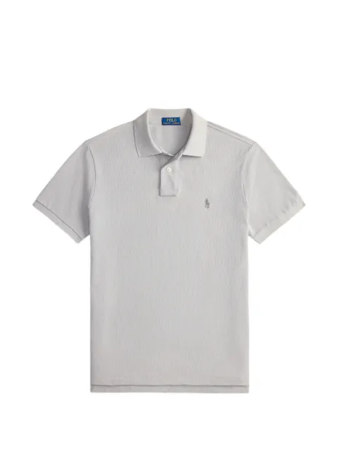 Polo Ralph Lauren logo short-sleeve polo shirt Grey 710680784466