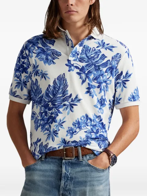 Polo Ralph Lauren floral polo shirt White 710P04013001