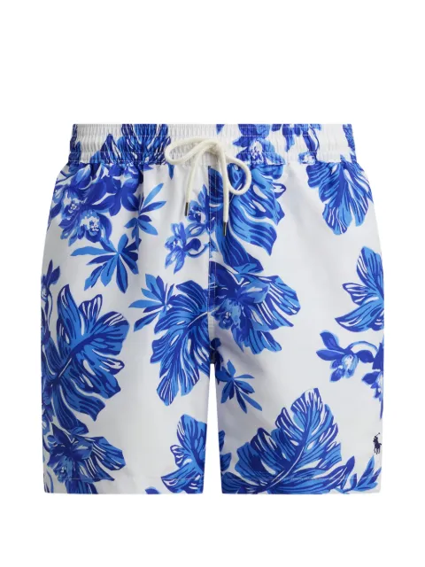 Polo Ralph Lauren 5.75-inch traveler classic swim trunk White 710P04440001