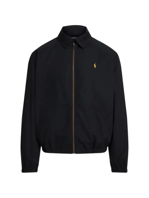 Polo Ralph Lauren embroidery zip jacket Black 710P02691001