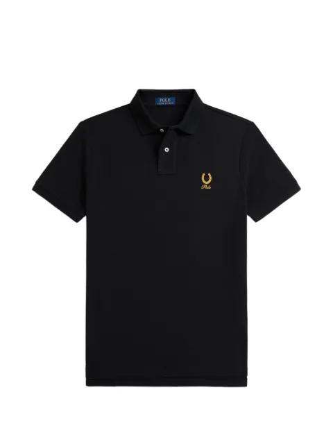 Polo Ralph Lauren embroidered polo shirt Black 710P08092001