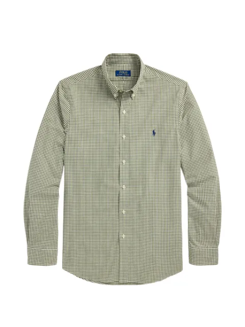 Polo Ralph Lauren gingham-pattern shirt Green 710929345011