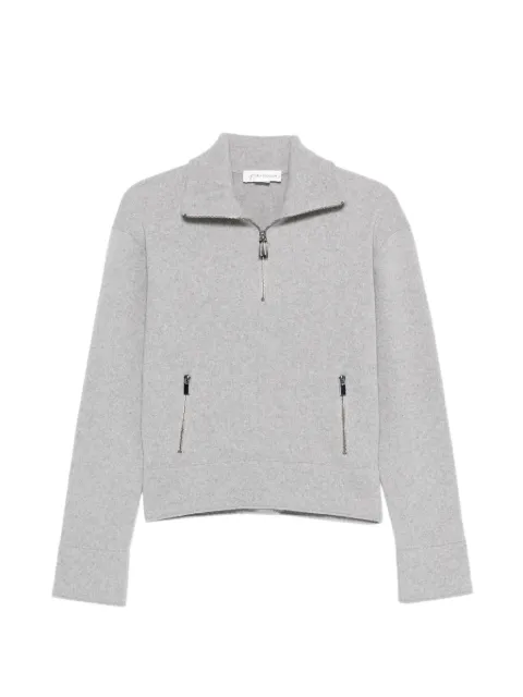 Victoria Beckham half-zip sweater Grey 1126KJU006866A