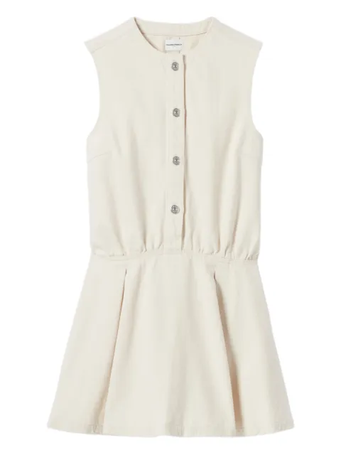 Claudie Pierlot flared light denim dress Neutrals CFPRO02880