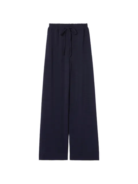 Claudie Pierlot string wide-leg trousers Blue CFPPA00764