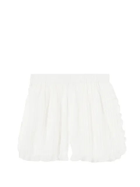 Claudie Pierlot short lace shorts White CFPSH00299