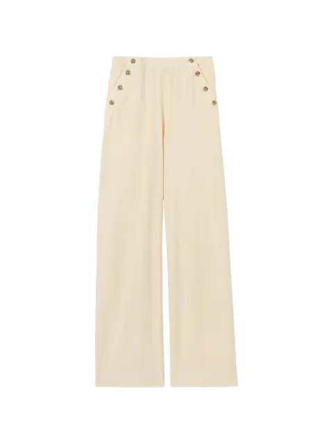 Claudie Pierlot denim sailor jeans Neutrals CFPJE00370