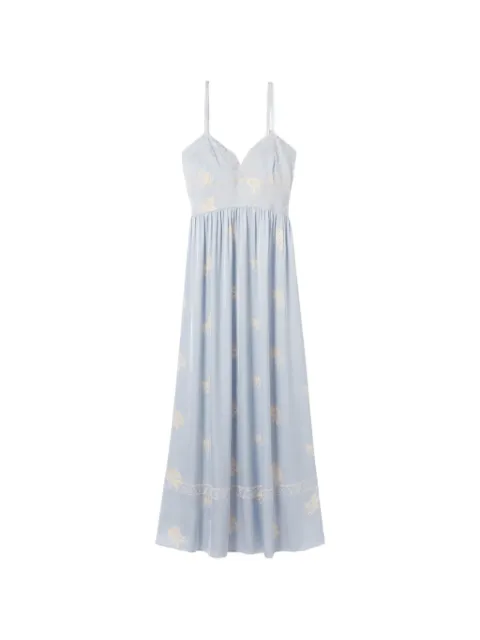 Claudie Pierlot flowy strappy dress Blue CFPRO02941