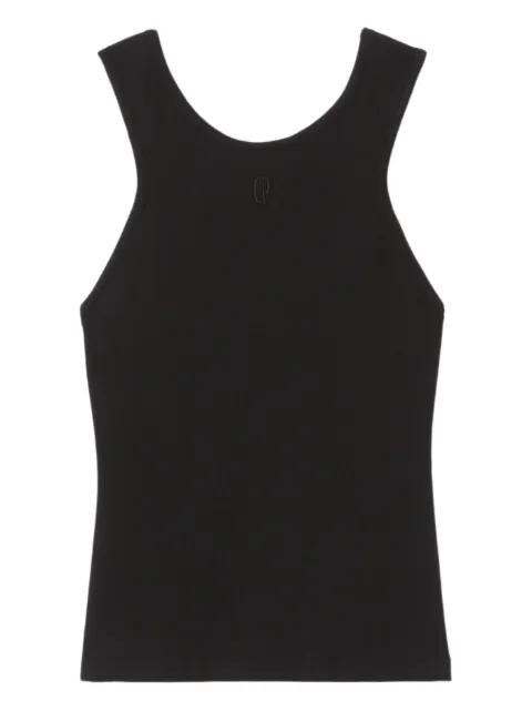 Claudie Pierlot organic cotton vest Black CFPTS01062