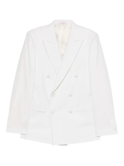 FURSAC button fastening wool suit jacket White FHPVE00285