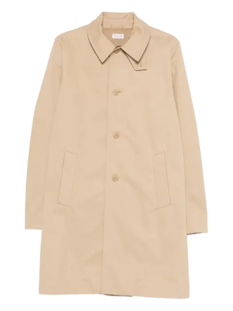 FURSAC button pocket trench coat Neutrals FHPOU00118