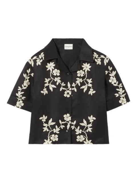Claudie Pierlot floral shirt Black CFPCM00551