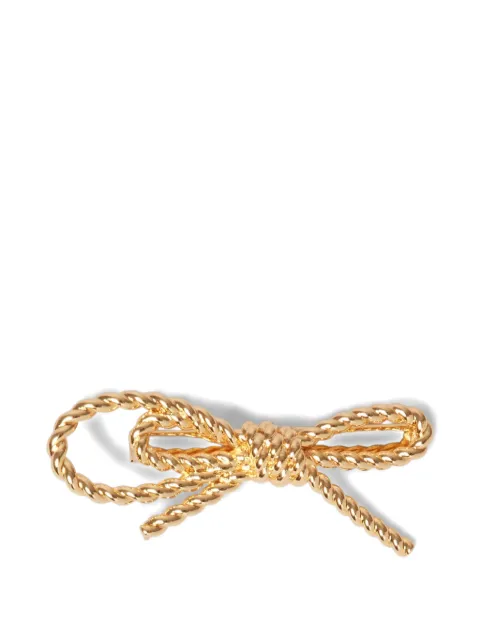 Claudie Pierlot twisted knot Barrette Gold CFABI00283