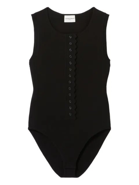 Claudie Pierlot sleeveless knitted bodysuit Black CFPBD00017