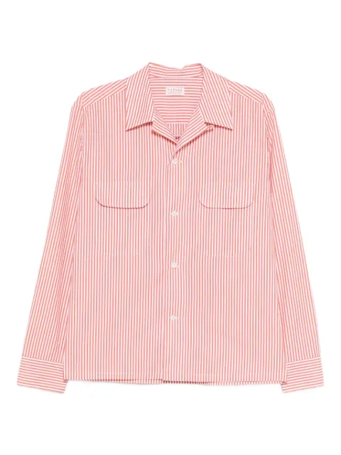 FURSAC striped long-sleeve shirt Orange FHPCH00307