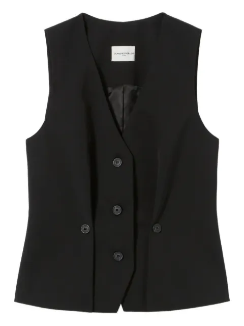 Claudie Pierlot sleeveless waistoat Black CFPVE00548