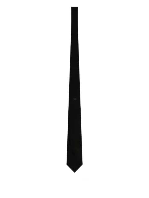FURSAC silk tie Black FHACR00064