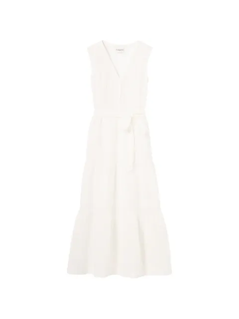 Claudie Pierlot flowy maxi dress White CFPRO02894