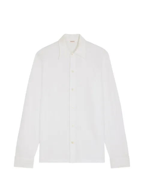 FURSAC long-sleeve cotton shirt White FHPCH00325