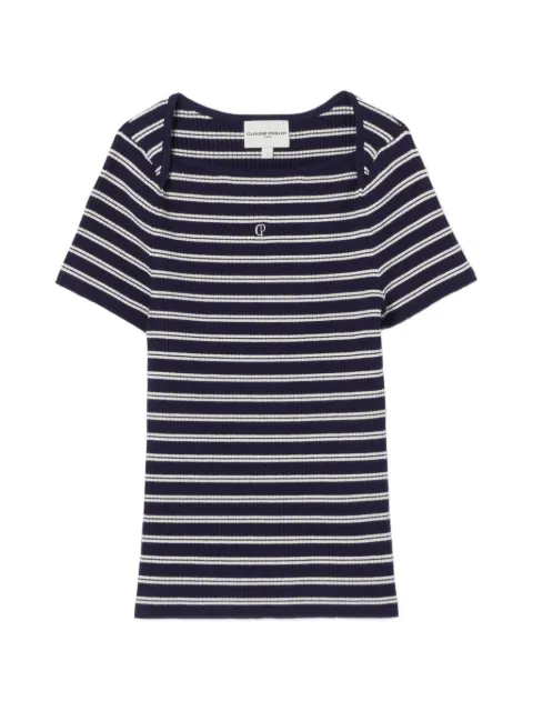Claudie Pierlot fine knit top Blue CFPPU01288