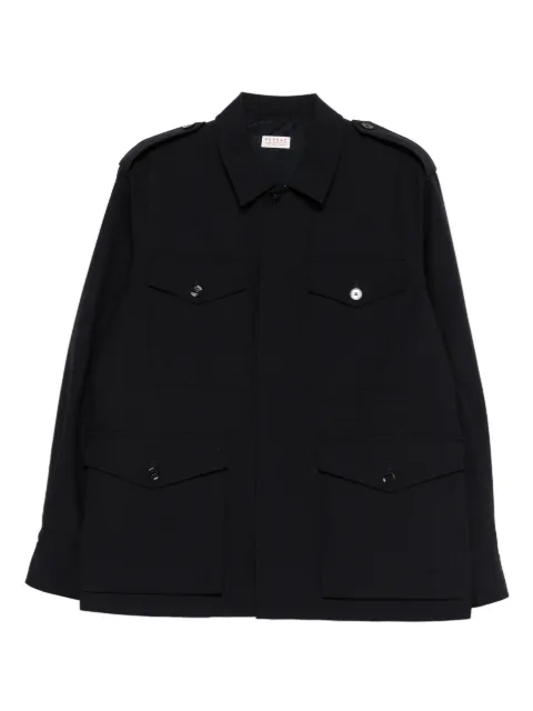 FURSAC pocket epaulettes parka Blue FHPOU00121