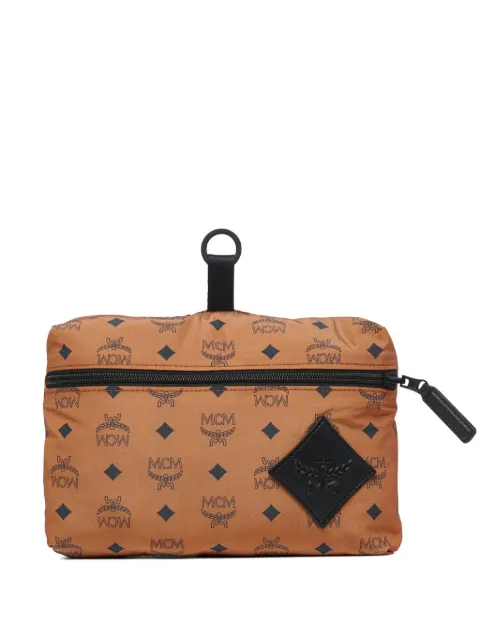 MCM Aren Visetos tote bag Brown MMTGSTA02