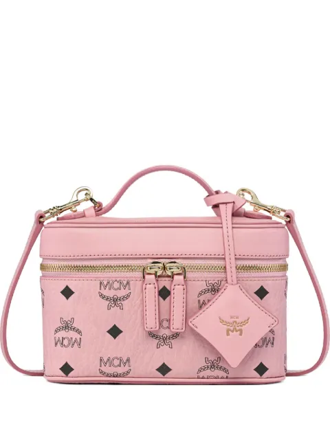 MCM Aren Visetos Vanity tote bag Pink MWRGSTA02PZ
