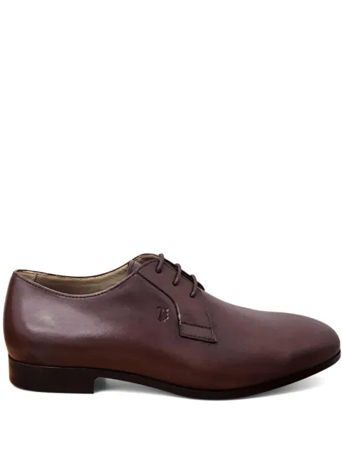 Tod's leather derby shoes Brown XXM0TA0H370D9C