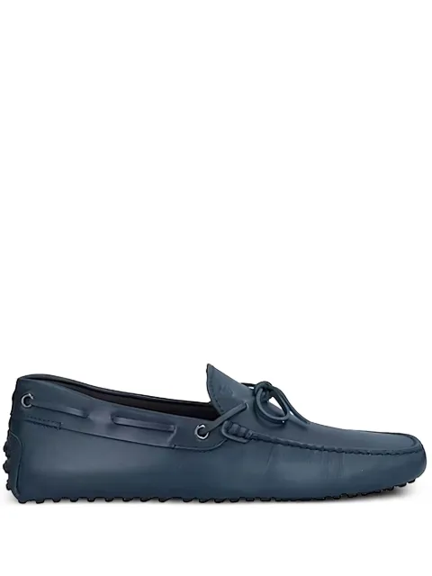 Tod's Gommino tie-detail boat shoes Blue XXM0GW0547XD90