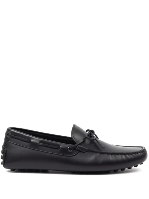 Tod's Gommino tie-detail boat shoes Black XXM0GW0547XGDQ