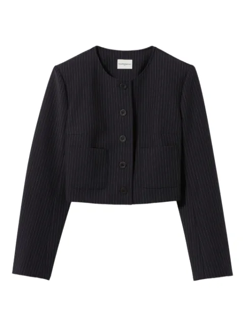 Claudie Pierlot short tailored jacket Black CFPVE00558