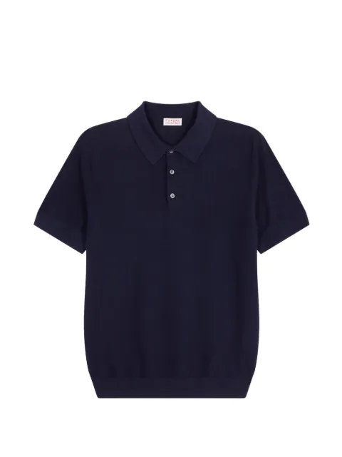 FURSAC button-up polo shirt Blue FHPTS00143