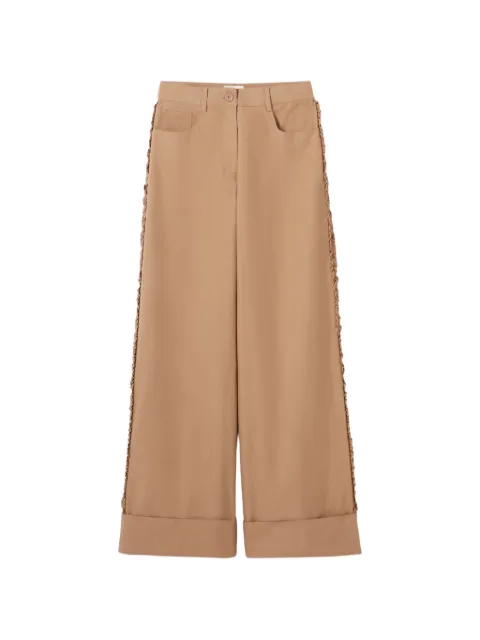 Claudie Pierlot wide-leg trousers Neutrals CFPPA00742