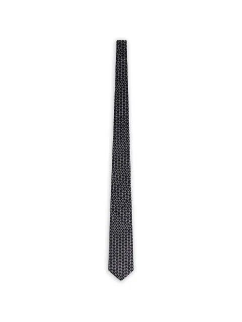 FURSAC silk tie Black FHACR00134