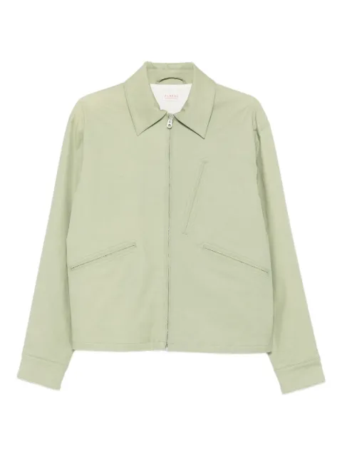 FURSAC zip-up shirt jacket Green FHPBL00159