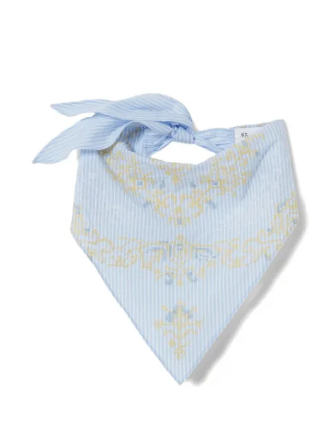 Claudie Pierlot embroidered bandana Blue CFABO00558