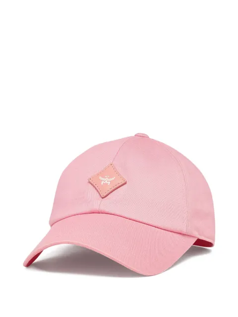 MCM Essential Diamond cotton cap Pink MECFSBC02Q6