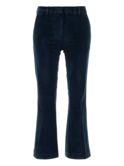PT Torino corduroy flared trousers Blue CDVTJAZ00STDTU87