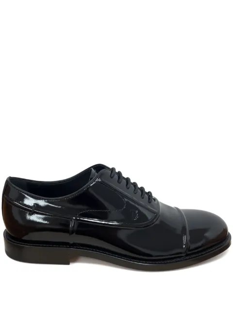Tod's patent-leather oxford shoes Black XXM0XR0U670VE0