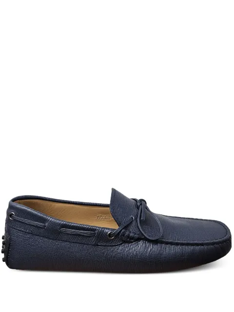 Tod's Gommini lace-up boat shoes Blue XXM0GW0547ZLPO