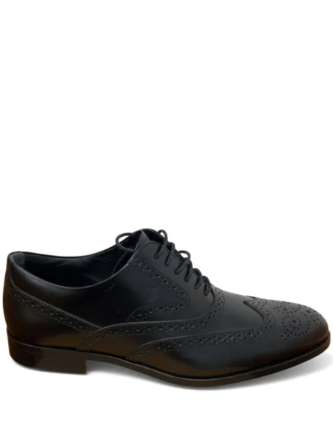 Tod's perforated Oxford shoes Black XXM0RP0F37XPLS