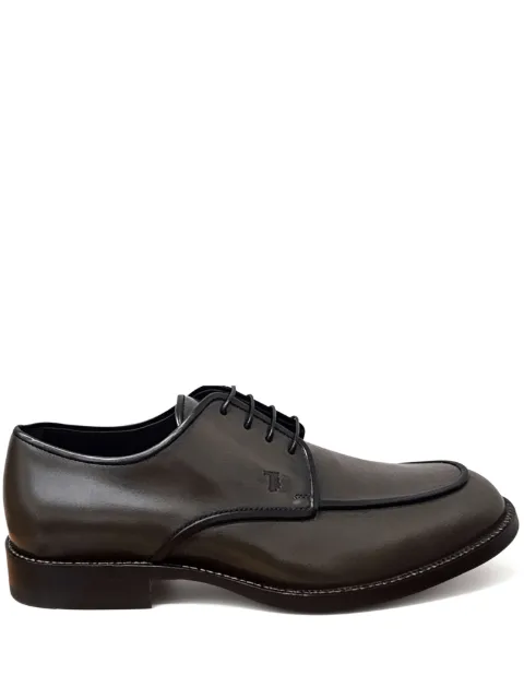 Tod's Lace-up leather brogues Grey XXM01E0GA0069T